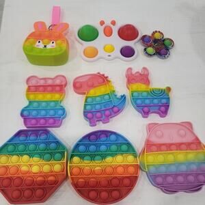 Pop It Fidget Toys 9 Toys